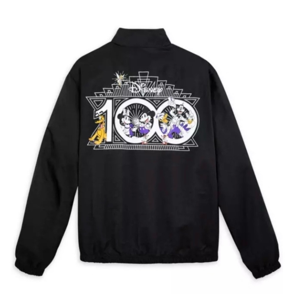 Disney 100th Anniversary Black Character Graphic Jacket